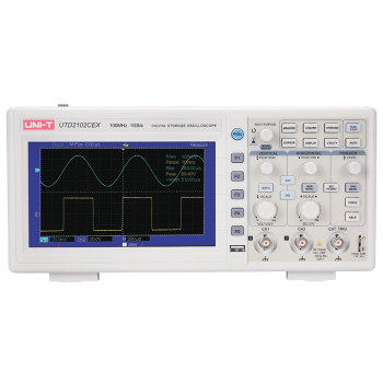 UTD2102CEX oscyloskop cyfrowy 2 x 100MHz