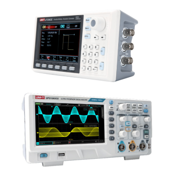 Zestaw promocyjny Uni-T: UPO1102CS oscyloskop + UTG962E generator