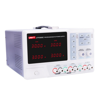 UTP3303C 2 x 0-30V 0-3A | 5V 3A zasilacz laboratoryjny DC symetryczny programowalny USB RS232