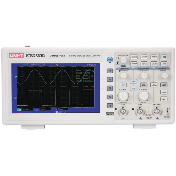 UTD2072CEX oscyloskop cyfrowy 2 x 70MHz